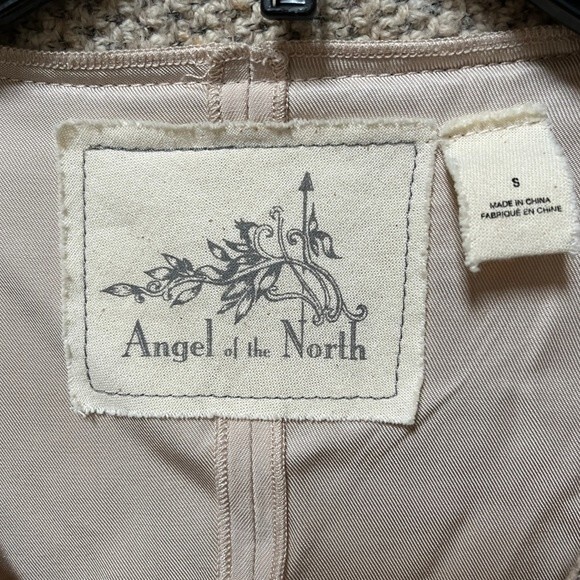 Anthropologie Angel of the North Envalira Textured Cardigan Jacket Small - Picture 4 of 13